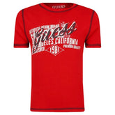 Guess Girls T-Shirt In Red
