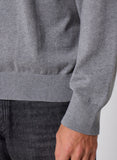 Calvin Klein Mens Cotton Crew Neck Sweatshirt In Grey