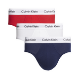 Calvin Klein Hip Brief 3 Pack In White Multi