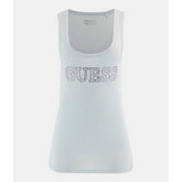 Guess Womens Embellished Tank Top In Mint