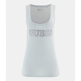 Guess Womens Embellished Tank Top In Mint