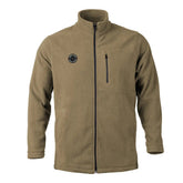 Sniper Mens Warm Fleece Zipper Top Jacket In Coyote