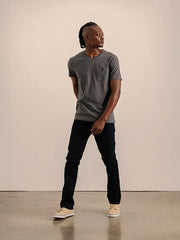 Polo Mens Simon Straight Leg Jean Blue Black