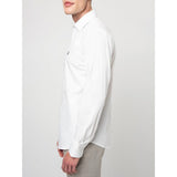 Polo Mens Christian Slim Fit Long Sleeve Shirt In White