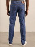 Polo Mens Simon Straight Leg Jean Stonewash