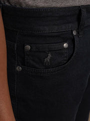 Polo Mens Simon Straight Leg Jean Blue Black