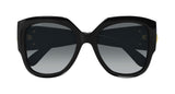 Gucci Womens Oversised Sunglasses In Black