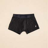 Polo Mens Plain Knite Boxer In Black