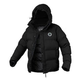 Sniper Mens Adventure Puffer Jacket In Black