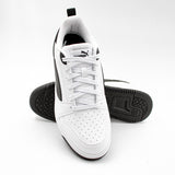 Puma Kids Rebound V6 Lo Jr Shoes In White & Black
