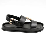 Polo Kiddies Moulded Trim Sandals In Black