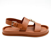 Polo Womens Moulded Unit Trim Sandal Tan