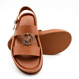 Polo Womens Moulded Unit Trim Sandal Tan