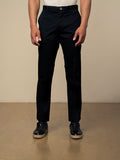 Polo Mens Milan Straight Leg Chino Pants In Black