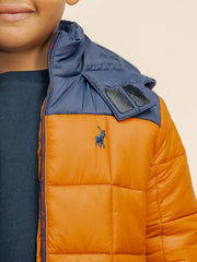 Polo 0042236 Boys Whyatt Colour Blocked Puffer Jkt