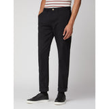 Ben Sherman Mens Straight Fit Chinos In Black