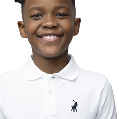 Polo Boys Austin Golfer In White