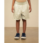 Polo Girls Blair Striped Frill Hem Short In Mint