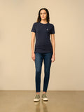 Polo Womens Allie Short Sleeves T-Shirt In Navy
