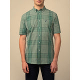 Polo Mens Large Check Shirt In Green