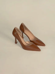 Polo 0050510 Womens Classic Pump Heels Tan