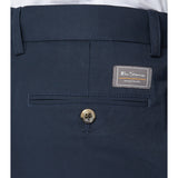 Ben Sherman Mens Straight Fit Chinos In Navy