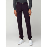 Ben Sherman Dark Purple Stretch Slim Chino Pants