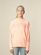 Polo Girls Skylar Printed Sweatshirt In Peach