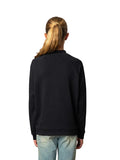 Polo Girls Skylar Printed Sweater In Black