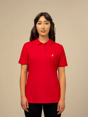 Polo Womens Margot Short Sleeve Golfer Red