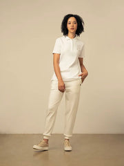 Polo Womens Demi Track Jogger Off White