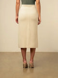 Polo Womens Tiffany Knitted Skirt Sand