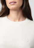 Polo Womens Tiffany Knitted Top In Oatmeal