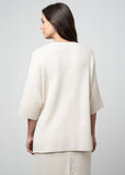 Polo Womens Tiffany Knitted Top In Oatmeal
