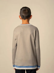 Polo Boys William Wreath Sweater Grey