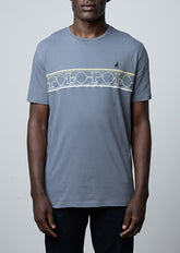 Polo Mens Logo Printed T-Shirt In Charcoal