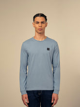 Polo Mens Essential Crew Neck Long Sleeve T-Shirt in Blue