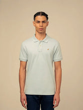 Polo Mens Essential Pique Ss Golfer Light Blue