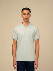 Polo Mens Essential Pique Ss Golfer Light Blue