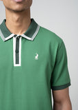 Polo Mens Tipped Pony Golfer In Green