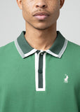 Polo Mens Tipped Pony Golfer In Green