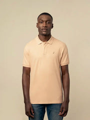 Polo Mens Essential Pique Ss Golfer Pink