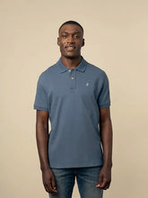 Polo Essential Pique Ss Golfer Blue
