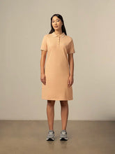 Polo Womens Leah Golfer Dress In Peach