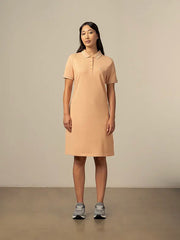 Polo Womens Leah Golfer Dress In Peach