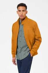 Ben Sherman Mens Signature Harrington In Mustard