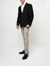 Polo Mens Custom Fit Blazer In Black
