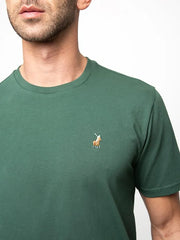 Polo Mens Essential T-Shirt In Dark Green