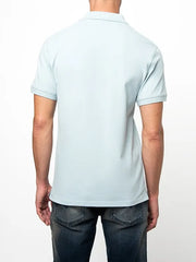 Polo 0062441 Mens Essential Pique Ss Golfer Light Blue