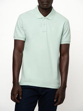 Polo Mens Essential Pique Golfer In Aqua